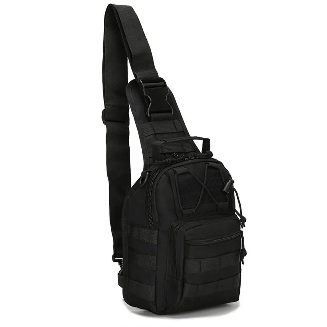 Men Casual Adjustable Print Zipper Riding 1 Shoulder Main Bag Front Pocket Handbag | Спорт и развлечения