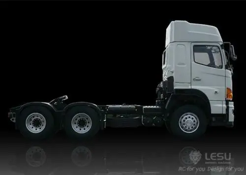 LESU 1/14 HN 700 6*4 RC трактор прицеп грузовик DIY Tmy радио Металлическое шасси THZH0197