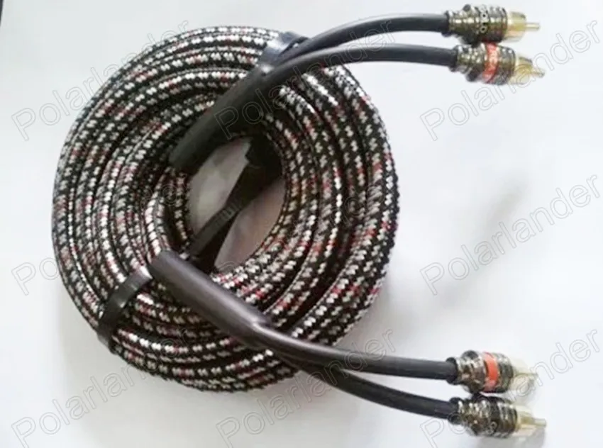 Автомобильный аудиокабель из чистой меди стереокабель провод для динамика