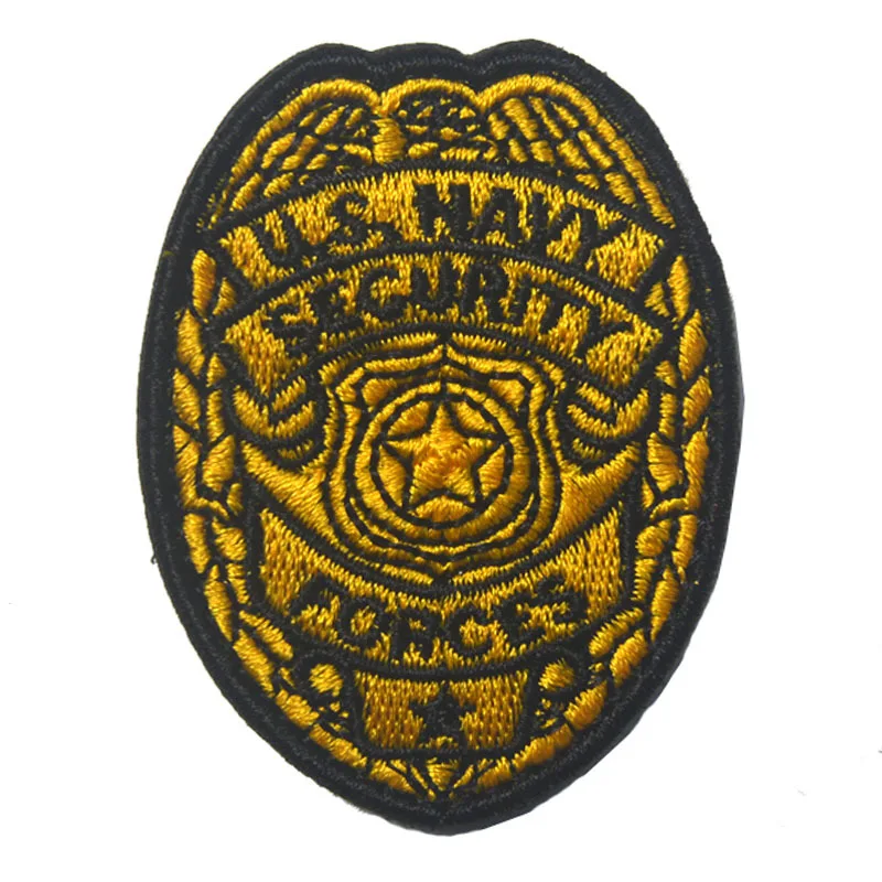 Нашивки с вышивкой в стиле милитари флота США для одежды