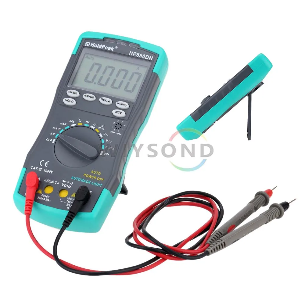 Цифровой мультиметр M080 HP 890DN HP890DN светодиодный DMM с детектором бесконтактного