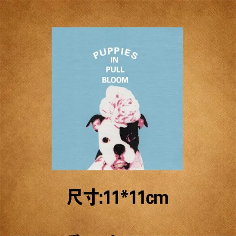 1 шт. новинка милая Одежда для девочек с нашивками прошитая ПВХ футболка