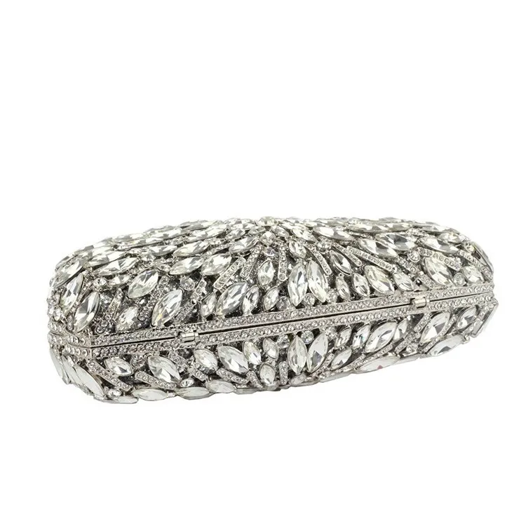 Женская сумка-кошелек с кристаллами в форме цветка | Багаж и сумки