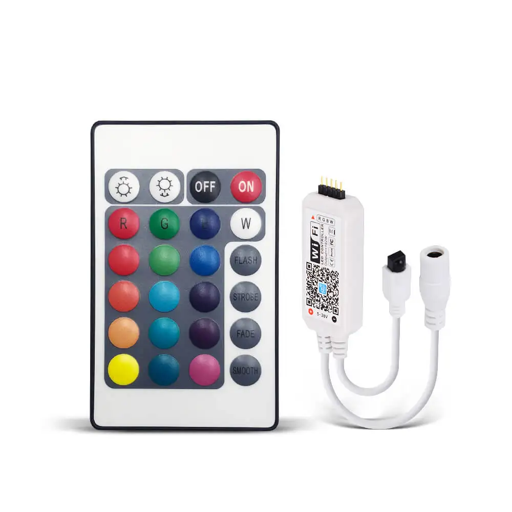 ONLY WIFI CONTROLLER Изменение цвета светодиодные ленты 5 м 300 светодиодный s Водонепроницаемый Гибкие Огни чеканка эффект динамический пульсированный Цвет Изменение с музыкой - Испускаемый цвет: ONLY WIFI CONTROLLER