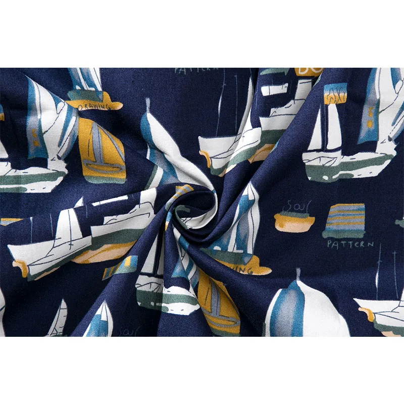 Хлопковая мужская рубашка с принтом тонкая длинными рукавами модная футболка