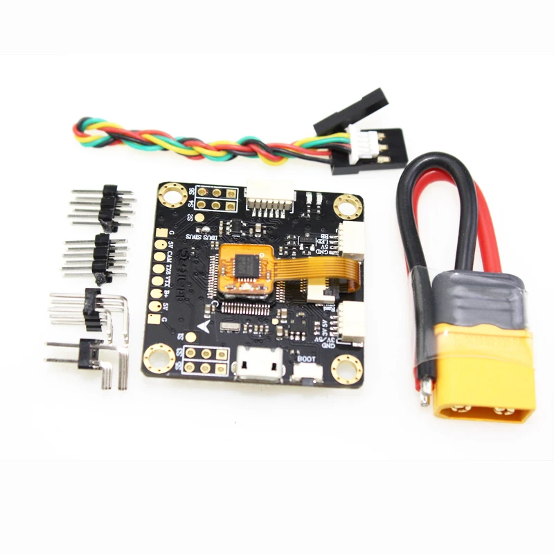 Улучшенный Полетный контроллер F4 V3 Встроенный OSD PDB гальванический барометр