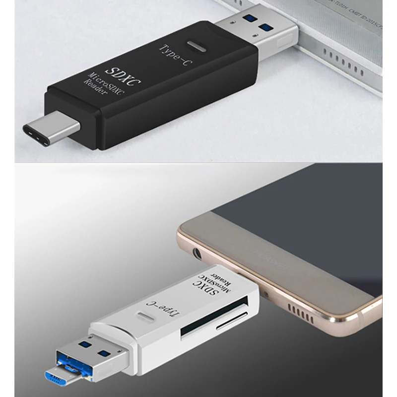 

OTG Kuman 2,0 USB, Micro SD, TF, SD