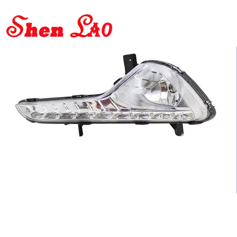 ShenLao 1 пара для Kia Sportage 2010 2011 2012 2013 2014 SPORTAGE R светодиодный DRL дневные ходовые огни