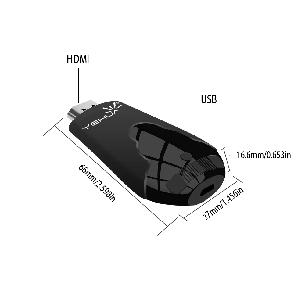 Yehua K8 беспроводной ТВ палка wifi Дисплей Anycast airplay ключ miracast отзеркаливание DLNA HD 1080P