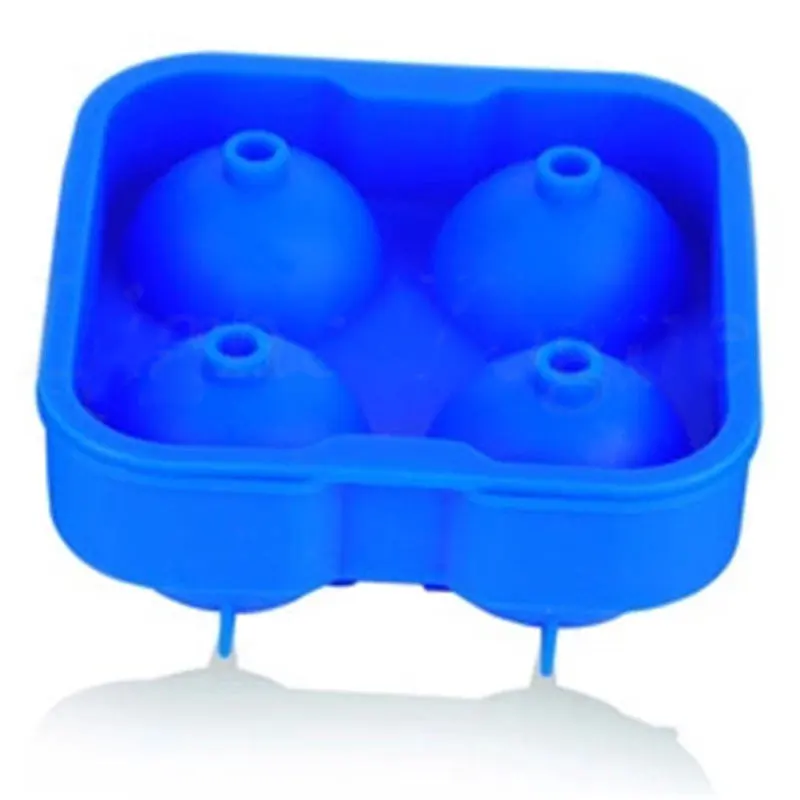 Whiskey Silicon Mold Ice Cube Maker Sphere Mould Tools Round Bar Party Tray for Kitchen Accessiories | Дом и сад