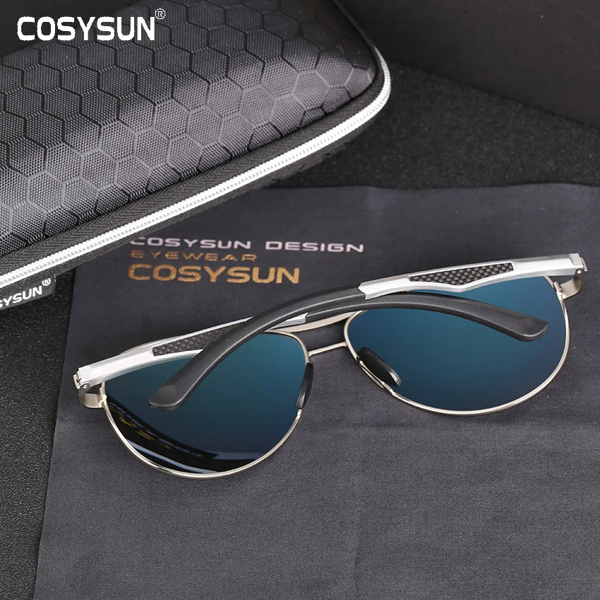 Новинка 2018 брендовые поляризационные солнцезащитные очки для мужчин