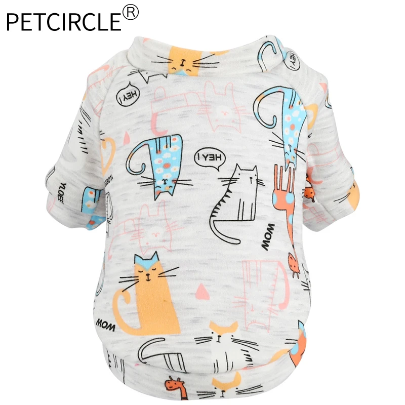 PETCIRCLE осенняя одежда для собак свитер модная спортивная пальто щенков