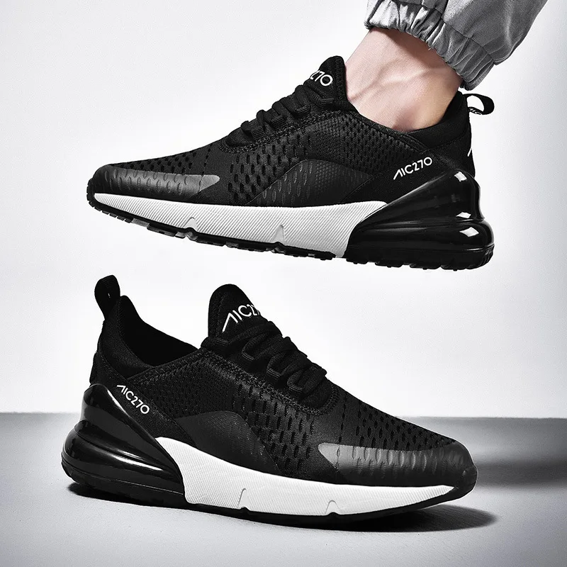 Мужские кроссовки для бега дышащие Zapatillas Hombre 270 пара фитнеса женские