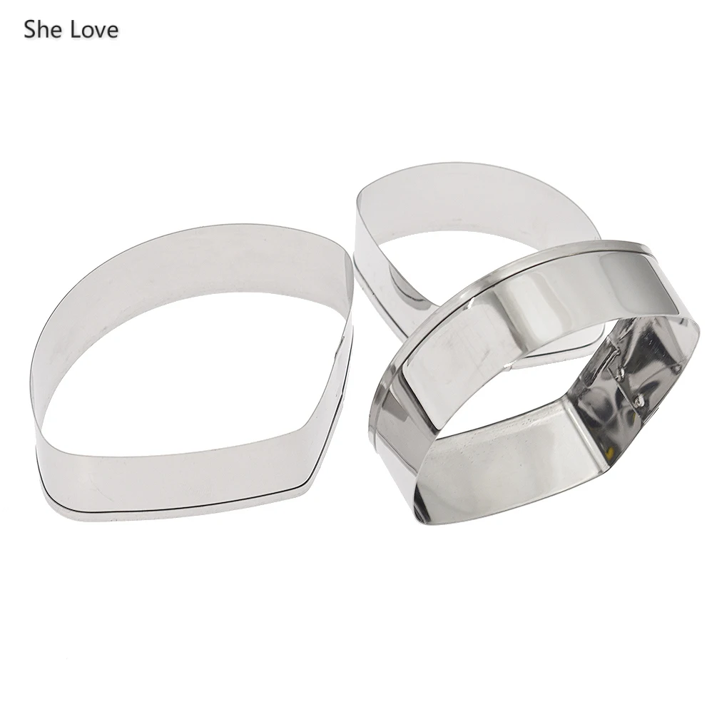 Цветкорезы из нержавеющей стали 3 шт./компл.|Глиняные формы| |