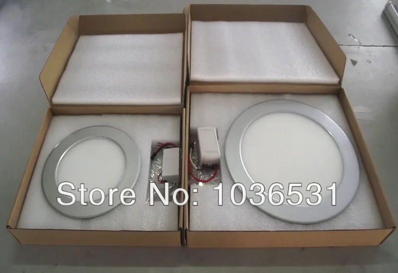 free shiping 1pcs utral thin 12W Round Panel LED Ceiling Light Downlight 800-900lm for kitchen bathroom light | Лампы и освещение