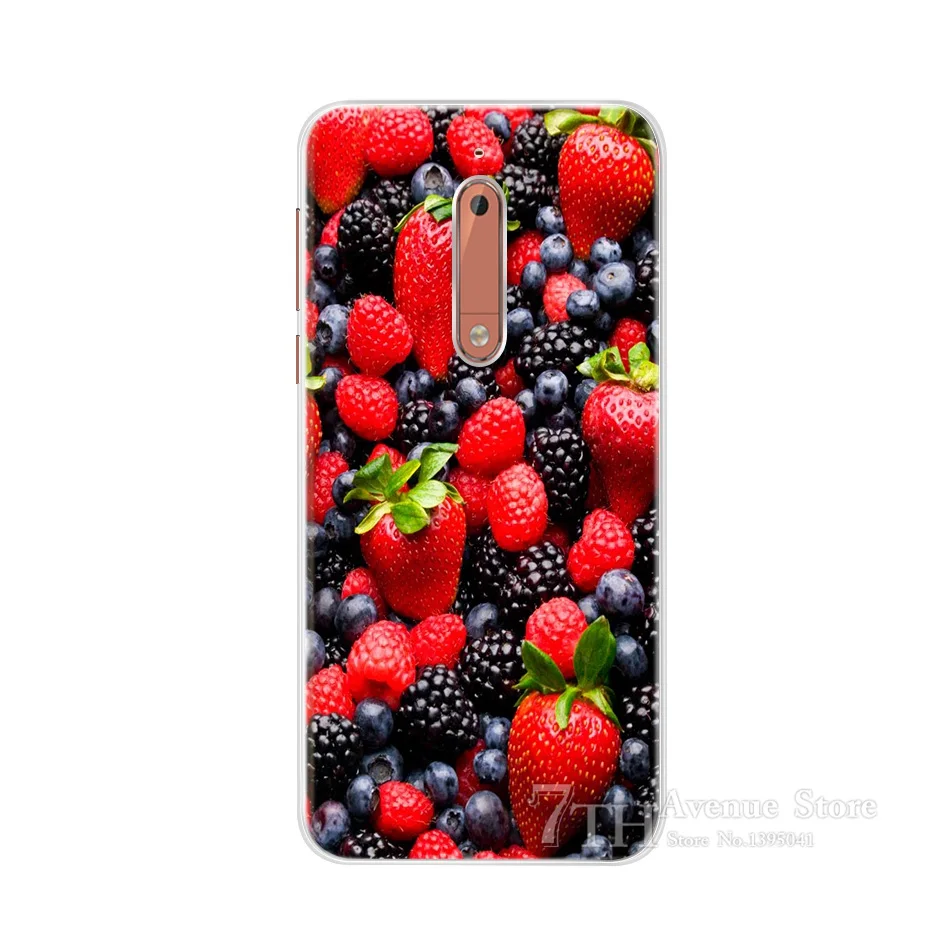Чехол для Nokia 5 2 дюйма мультяшный Мягкий силиконовый чехол из ТПУ телефона Nokia5 Global