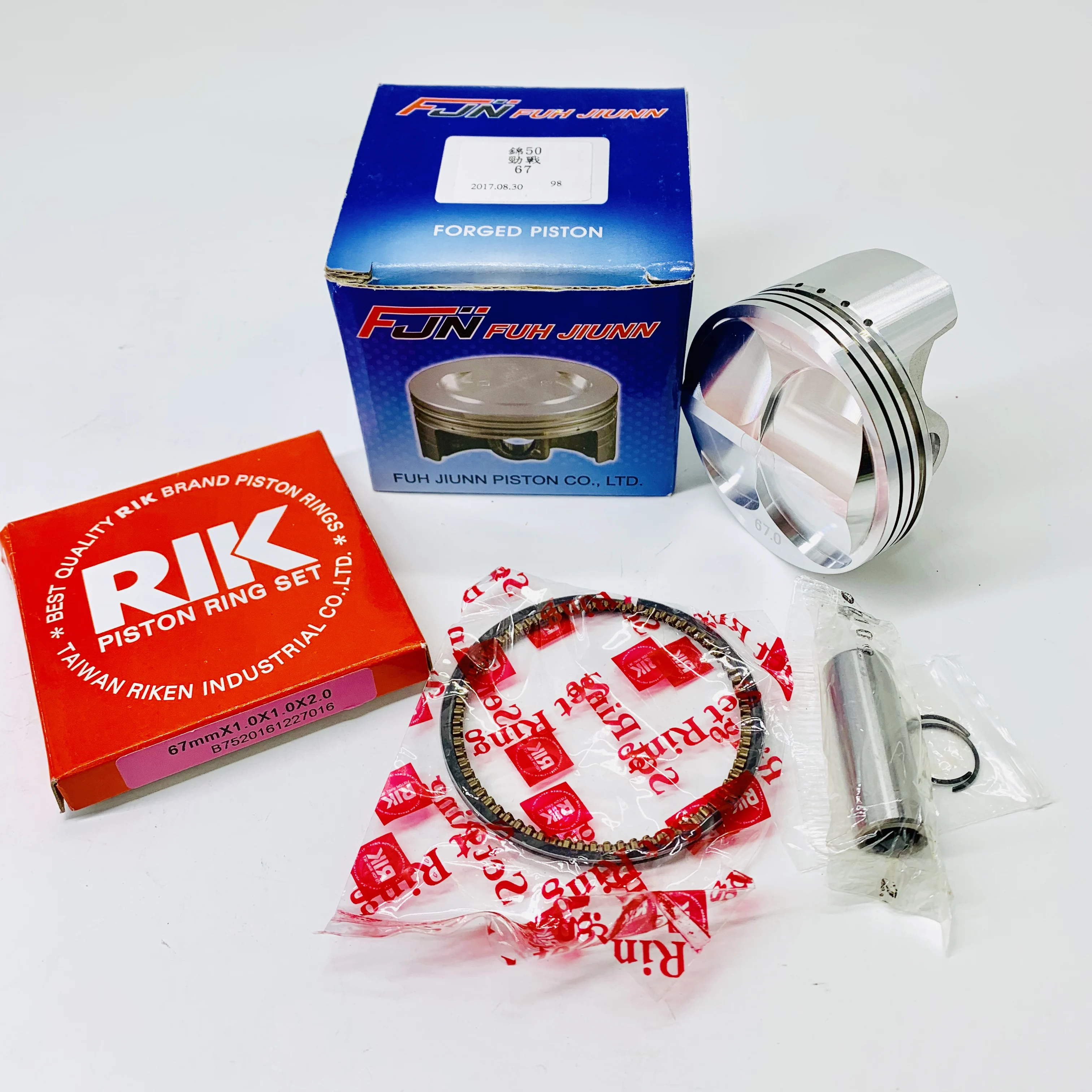 Набор поршней 67 мм 15pin Bws 125 Cygnus Gtr Mio Ego Rs 100 Cuxi Rsz с большим отверстием кованый модифицированный комплект Максимальная скорость увеличенная мощность