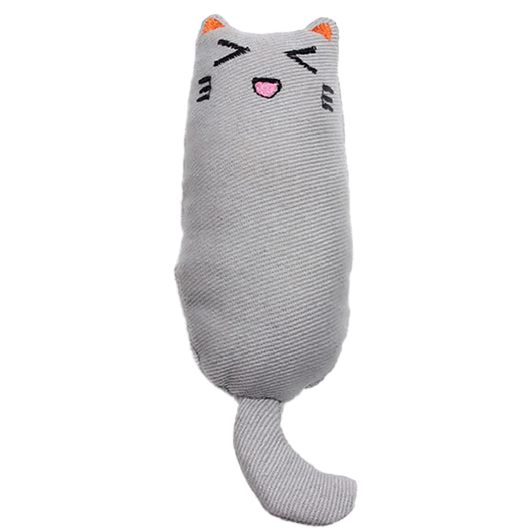 Игрушки для кошек 1 шт., милые мини-игрушки для домашних животных, плюшевые игрушки, когти для укуса большого пальца, кошки, мяты, скребок, зубы, шлифовка кошачьей мяты, игрушки для домашних животных, интерактивные материалы