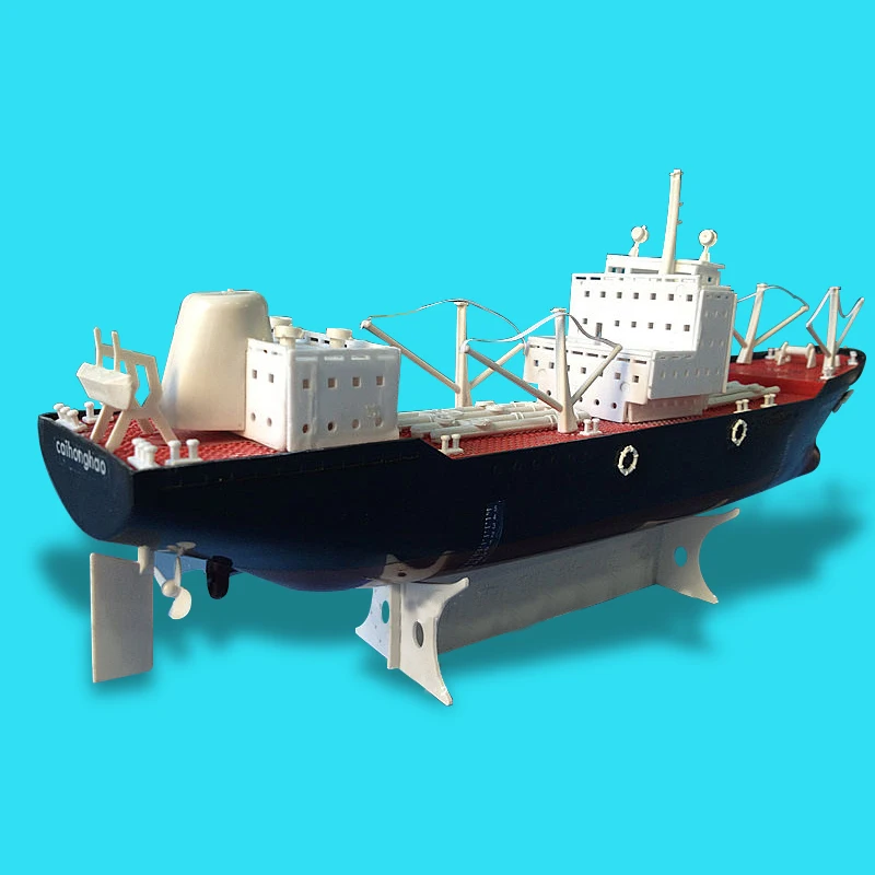 DIY миллион тонн нефтяной танкер Радуга электрическая сборочная модель наборы модель корабля обучающая игрушка Подарки для детей