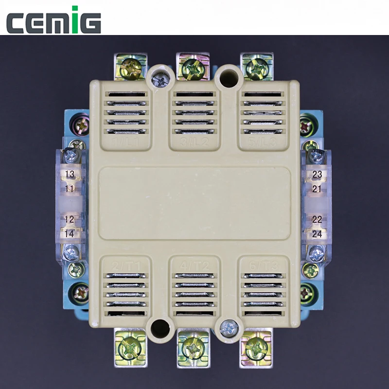 Cemig CJ20-63 AC380V 220V 110V 36V 24V 50Hz 60Hz 63A Motor Control Coil 3 Pole 2NO 2NC AC Contactor |