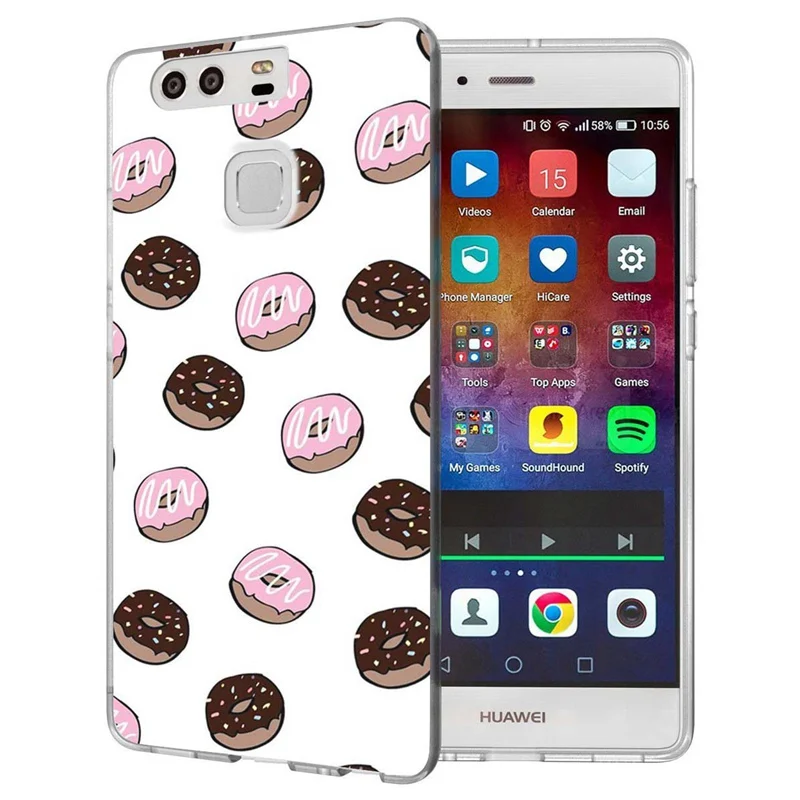 Для Huawei P9lite/P8 Lite 2016 2017 Y5 II 2 Y5ii/Y6 Compact/Honor 5A LYO-L21 Мягкий ТПУ силиконовый прозрачный