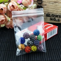 5x7cm wholesale 1000pcs transparent jewelry pill pearl powder hermetic bag zip lock plastic gift packaging bags