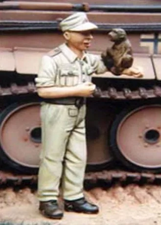 1/35 весы WW2 немецкие североафриканские бронированные и обезьяны миниатюрные