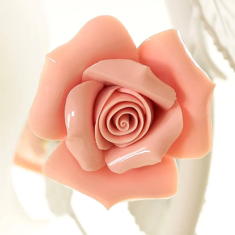 Настольная лампа керамический прикроватный светильник с цветами в пасторальном