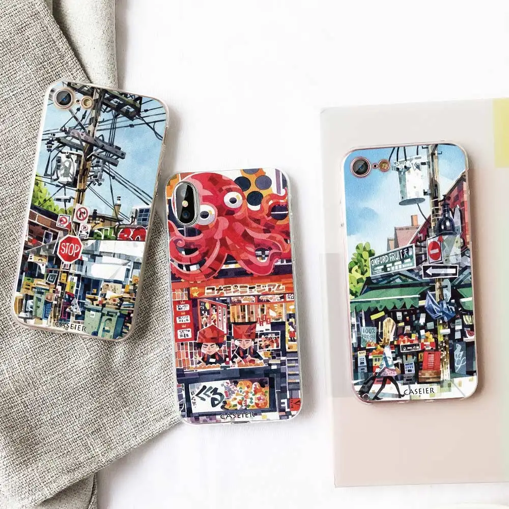 Caseier Ультратонкий Мягкий ТПУ чехол для телефона Samsung Galaxy A3 A5 A7 J3 J5 J7 Примечание 5 2017