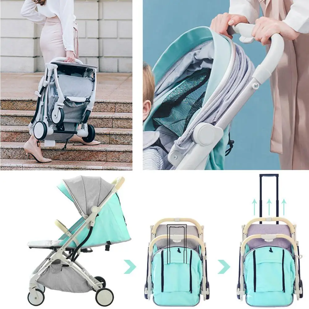 Kidlove, новинка, портативная складная Мини-коляска в форме зонта для сидения, 2 в 1, складная детская коляска для путешествий
