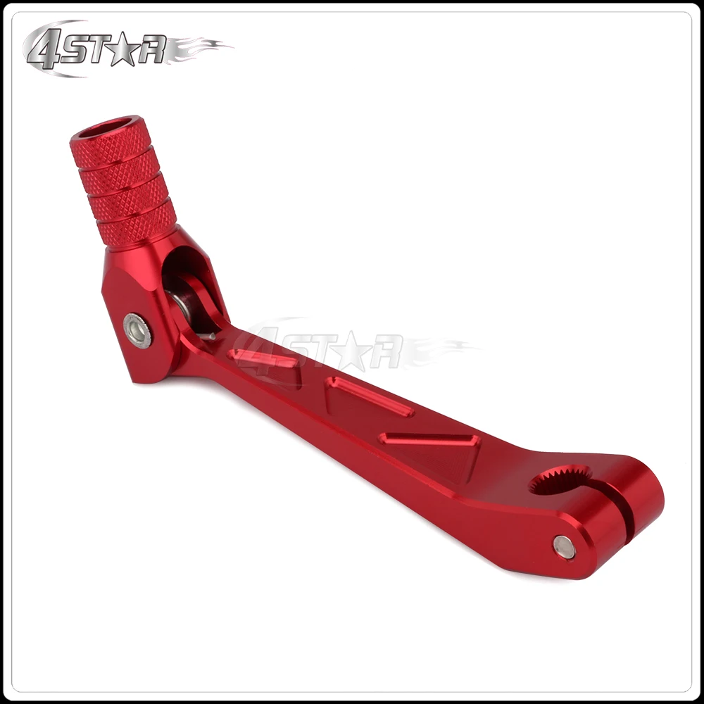 Мотоцикл с ЧПУ красный рычаг для коробки передач HONDA CRF150F CRF230F CRF 150F 230F 2003 2009 2012 2017