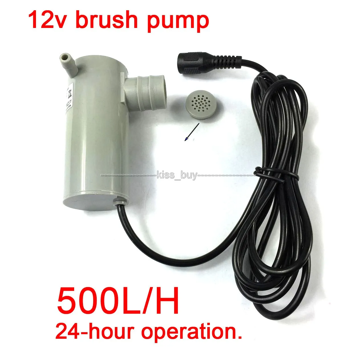 DC 12V 19w погружной водяной насос высокого подъема 9M 500L/H мыть ванная фонтан для