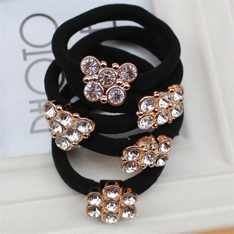 10 шт./лот аксессуары для волос женщин повязка на голову эластичные ленты девочек