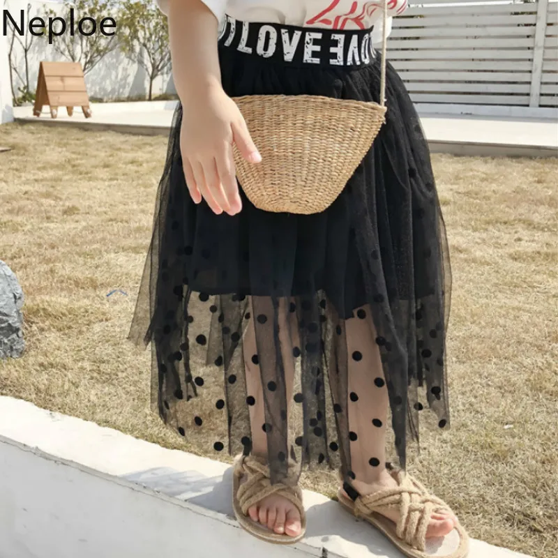 Neploe/имитация юбки в горошек из двух предметов для малышей сезон лето Новинка 2020