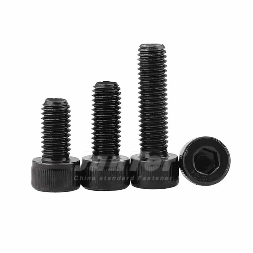 100 шт./лот M2.5 (2 5 мм) черная легированная сталь класс высокопрочные шестигранные