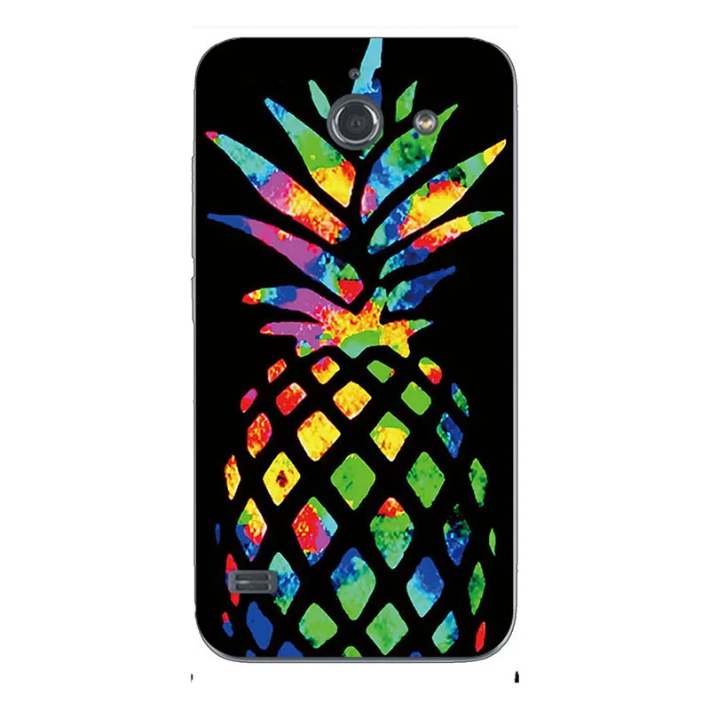 ZX15 Чехол для телефона, чехол для huawei Ascend Y550 Y 550 L01, Y550-L01 корпус телефона с рисунком, окрашенный Мягкий ТПУ силиконовый чехол в виде цветка - Цвет: ZX15