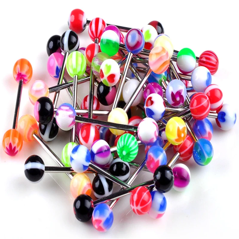 5 шт. женские кольца штанги из нержавеющей стали для пирсинга|body piercing jewelry|body jewelry