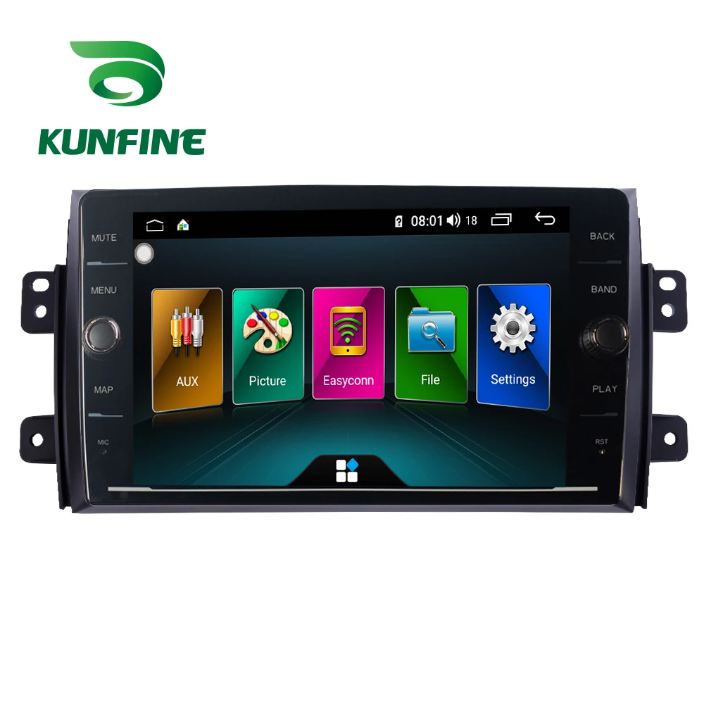 Восьмиядерный ОЗУ 4 ГБ Android 8 1 автомобильный DVD GPS навигационный плеер Deckless стерео