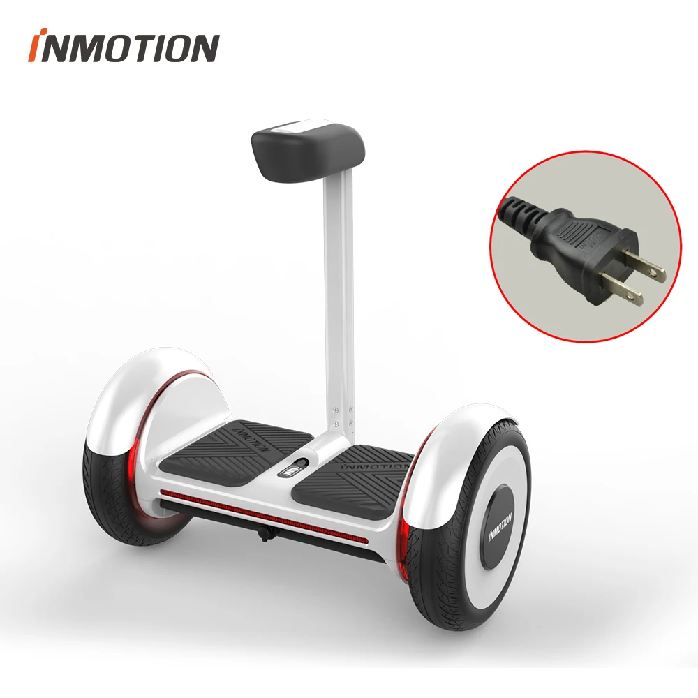 INMOTION E2 самобалансирующийся самокат Xiao Mi двухколесный умный электрический скейтборд Ховерборд с приложением светодиодный самокат - Цвет: white