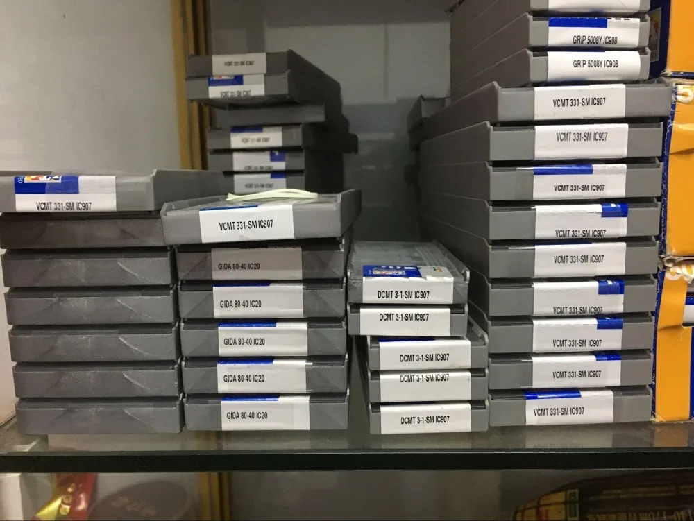 100 шт. Iscar 5 мм GRIP5005Y IC354 твердосплавная вставка лицевая резка инструмент для