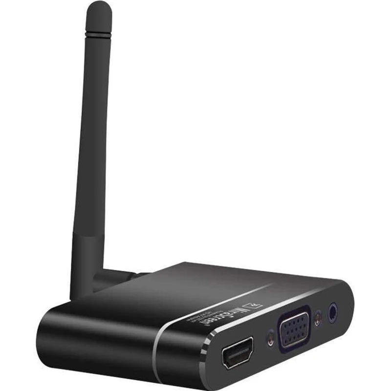 X6W.EZCAST.BK X6W ТВ-палка HDMI HD1080P Miracast DLNA Airplay WiFi Дисплей приемник ключ поддержка для HD tv AV Hdmi VGA выход мобильного телефона - Цвет: X6W.EZCAST.BK