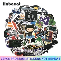 235072pcspack programming graffiti stickers hacker bitcoin java c for luggage skateboard laptop motorcycle papeleria toys