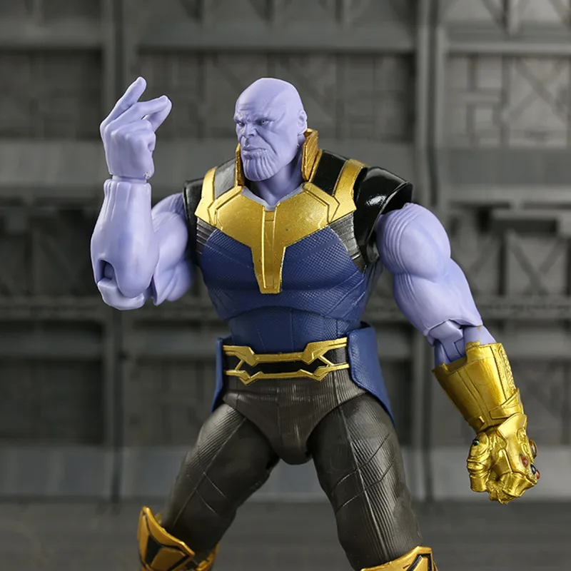2018 новые SHFiguarts SHF фигурка танос игрушки в Marvel Мстители Бесконечность войны BJD