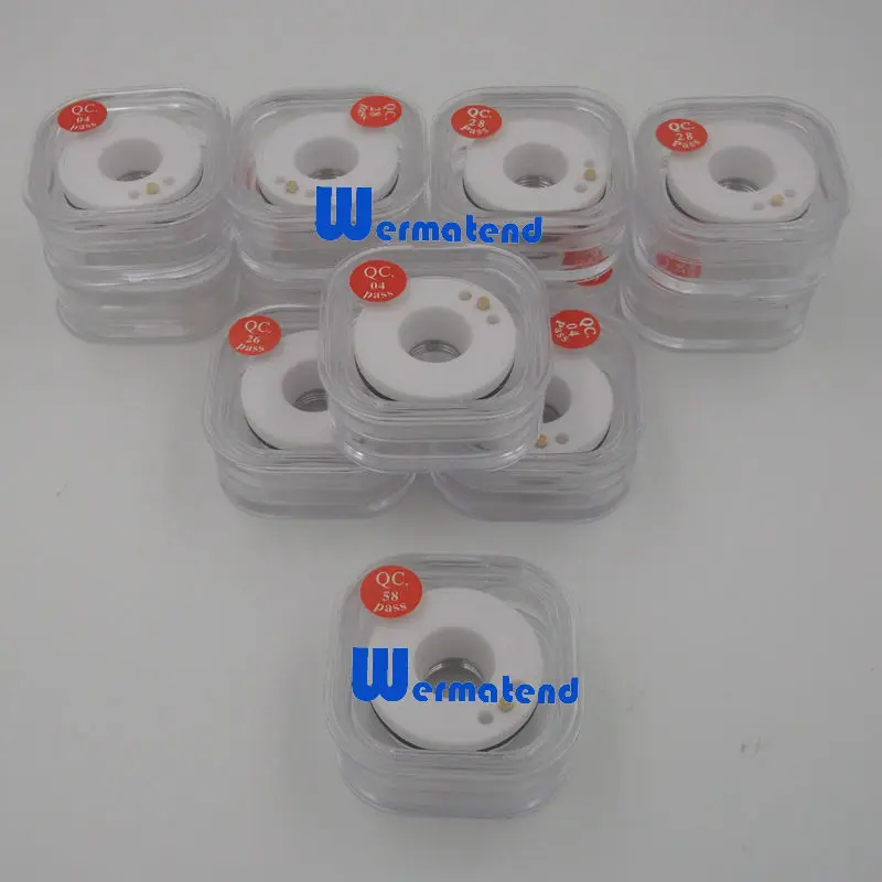 Wermatend 10 шт./лот Высокое качество искусственная керамическая Лазерная насадка