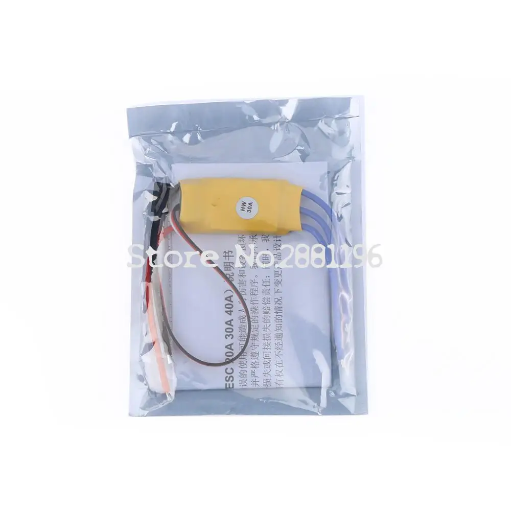 XXD 30A 20A 10A ESC бесщеточный контроллер скорости двигателя RC BEC T rex 450 V2 вертолетная