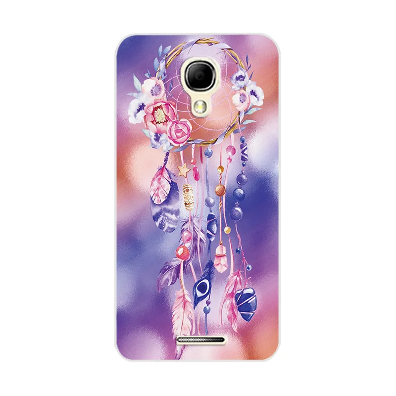 W04 Чехол для Alcatel One Touch Pixi 4 5010D, маленький чехол с маргариткой и сердечком для Alcatel Pixi4 OT 5010, чехол-бампер для задней панели телефона - Цвет: W04