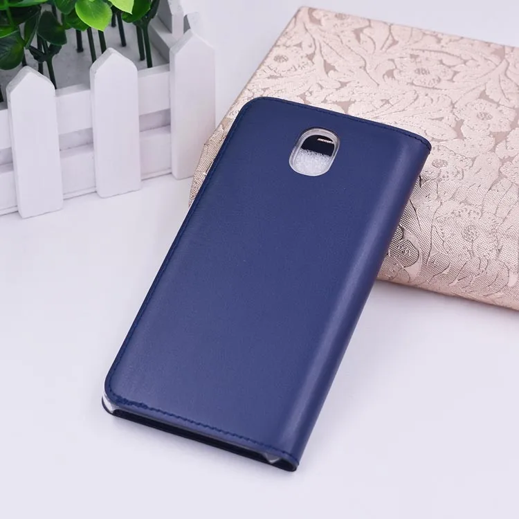GXE Fundas Роскошный чехол для просмотра окон J530 J5 (2017) подставка из искусственной