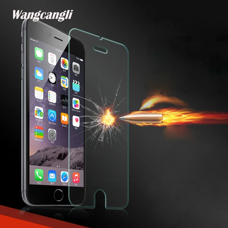 Защитное стекло для iphone 5S защитная пленка экрана из закаленного стекла чехол 5 6 S 7