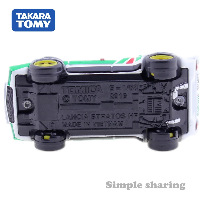 Takara Tomy Tomica Премиум нет. 19 Lancia Stratos HF ралли 1:58 весы гоночный автомобиль авто