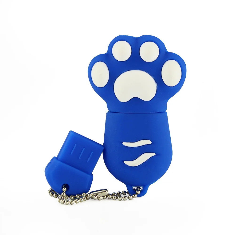 CHYI USB флешка 4 ГБ 8 16 кошка лапой накопитель Флешка с героями из мультфильма 32 memory